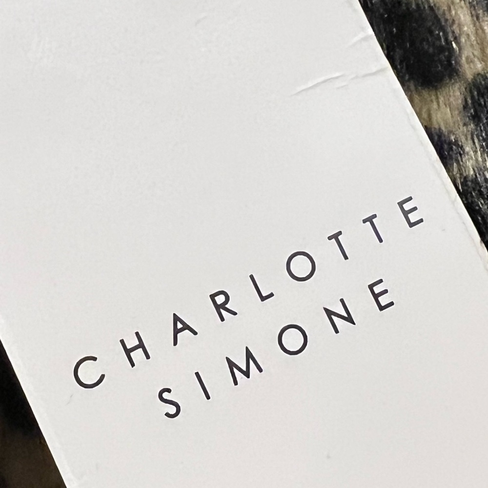 Charlotte Simone - Shirley Coat - Leopard Print - XL - NWT - Picture 6 of 15